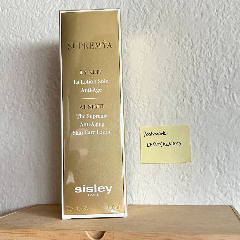 NEW & SEALED 🎀 Sisley Supremya At Night The Supreme Anti-Aging Lotion 4.7 oz.